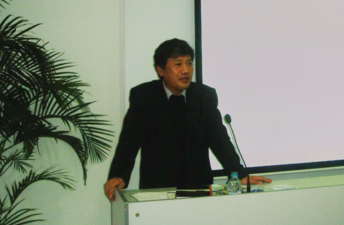 东北财经大学韩国忠南国立大学郑相喆教授报告